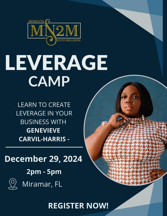 LEVERAGE CAMP 2024 TICKET